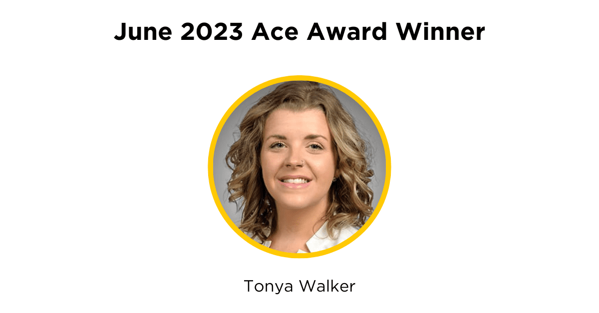 June 2023 College Of Sciences Ace Award Winner Tonya Walker College