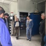 Project Director Dr. Scott Branting demonstrates DATCH to faculty and graduate students, from Hacettepe University, Department of Archaeology, at the Kerkenes Project field house, Central Turkey