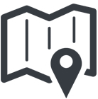 Map and Locations Icon