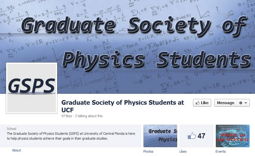 College of Sciences NewsPhysics group launches new Facebook page ...