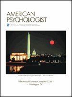 American Psychologist Cover Image