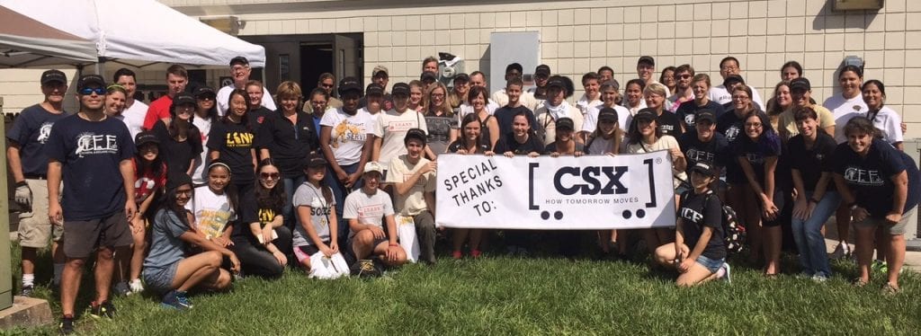 Volunteers gathered at the UCF Biology Field and Research Center to help restore degraded shorelines and oyster reefs in the Indian River Lagoon. 