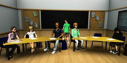 virtual physics classroom