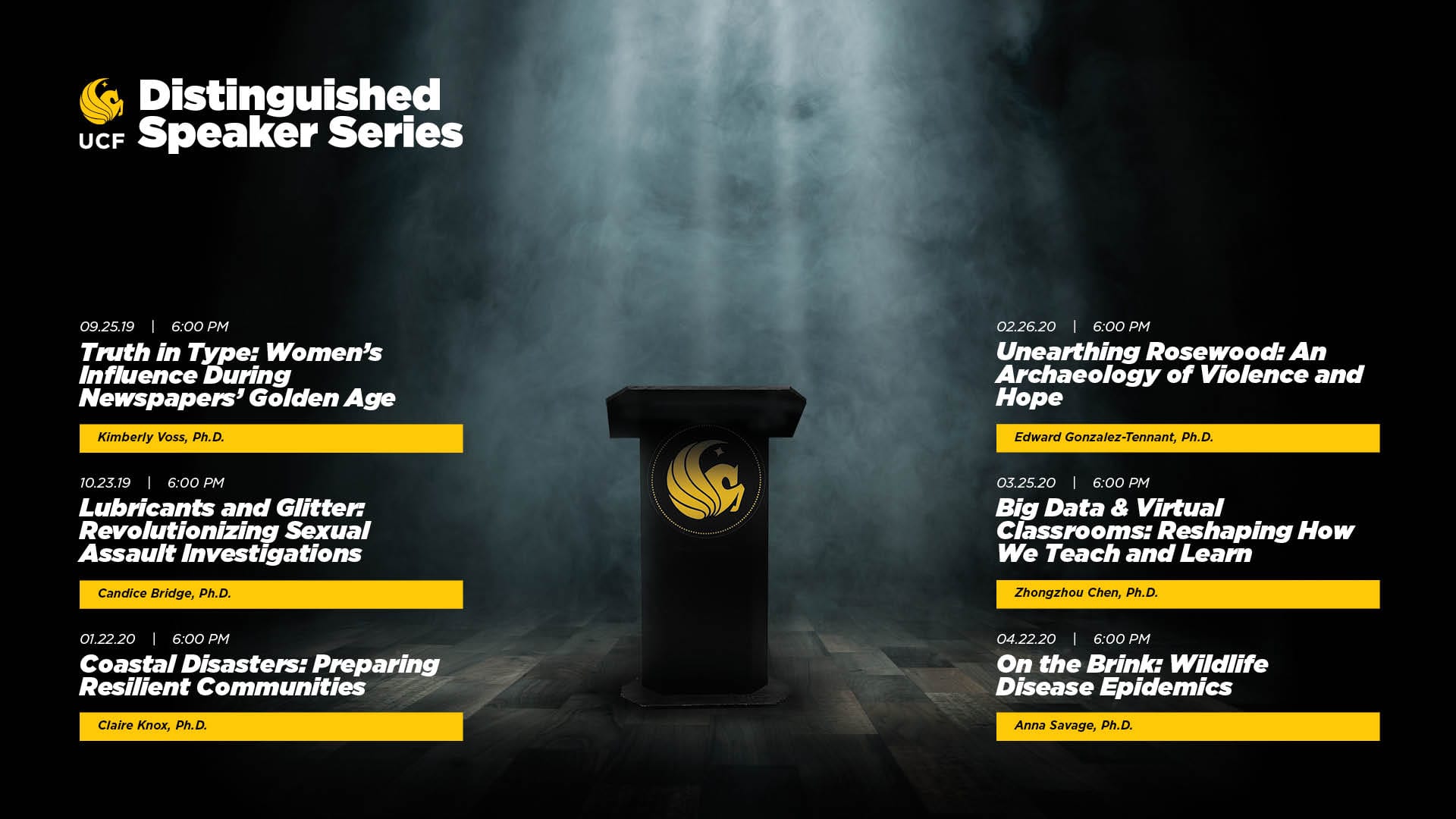 College of Sciences NewsGlitter, Hurricanes and Amphibians Among Topics