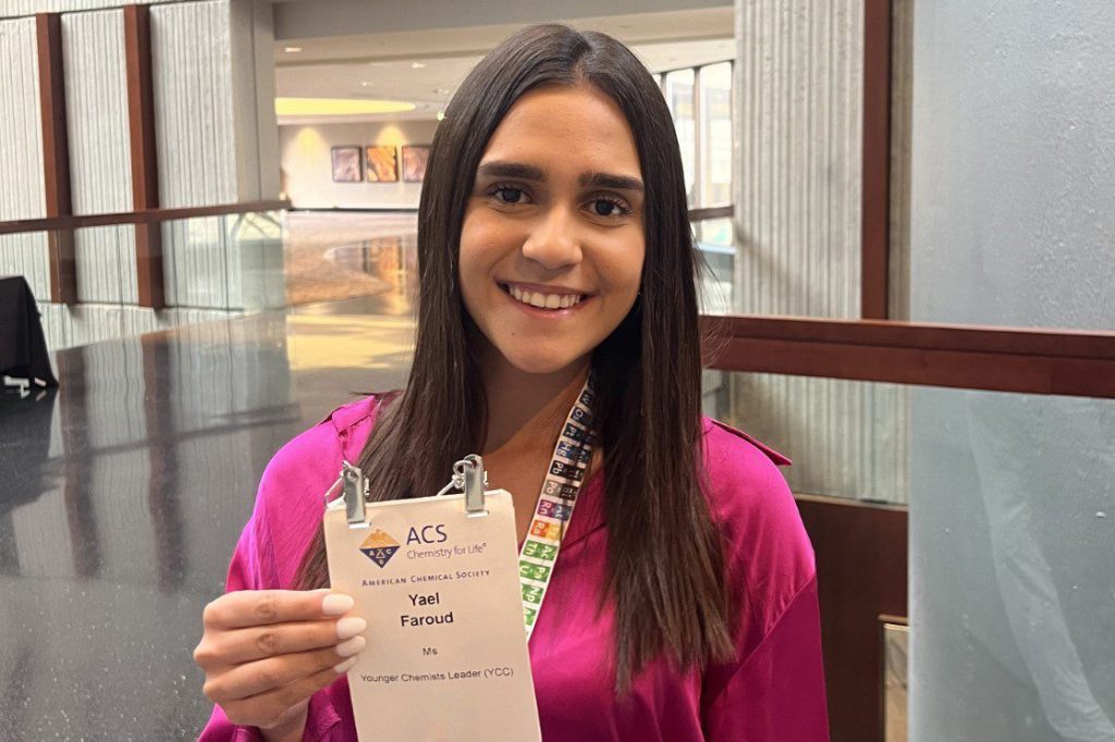 Yael Faroud at the 2024 American Chemical Society Leadership Institute Conference 