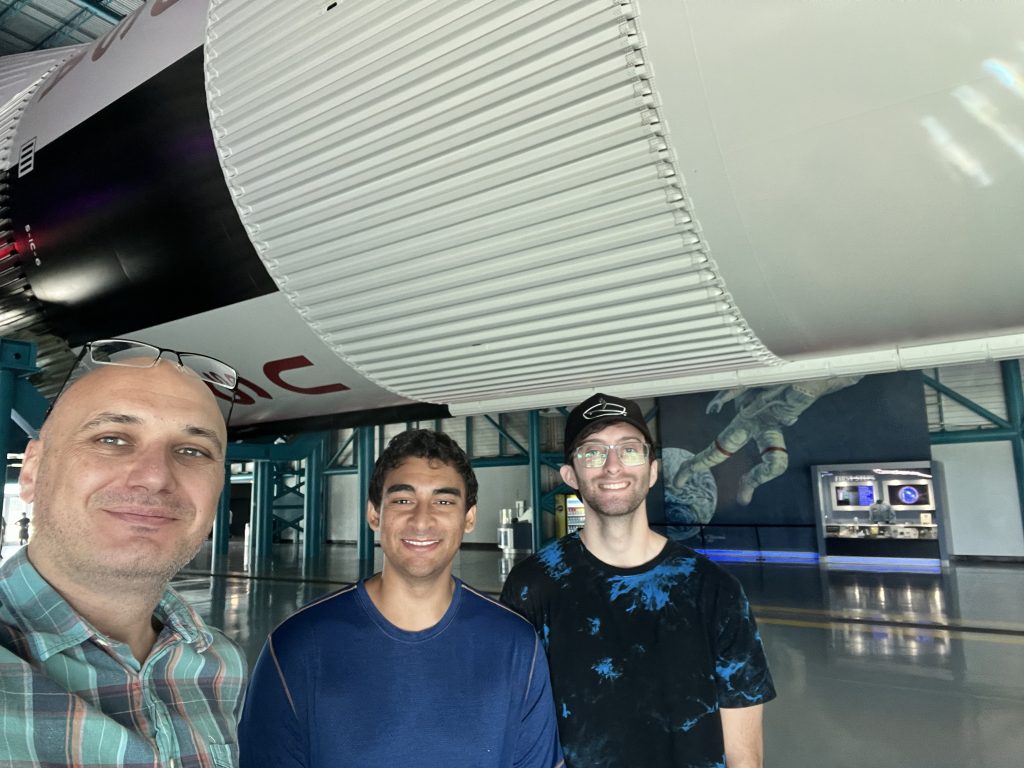 The Theoretical Attosecond Science group visits the Kennedy Space Center
