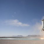 Blue Origin booster landing