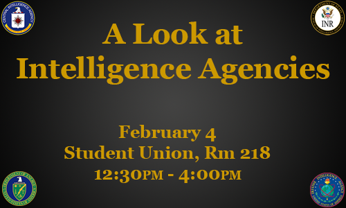 A poster for a look at intelligence agencies.