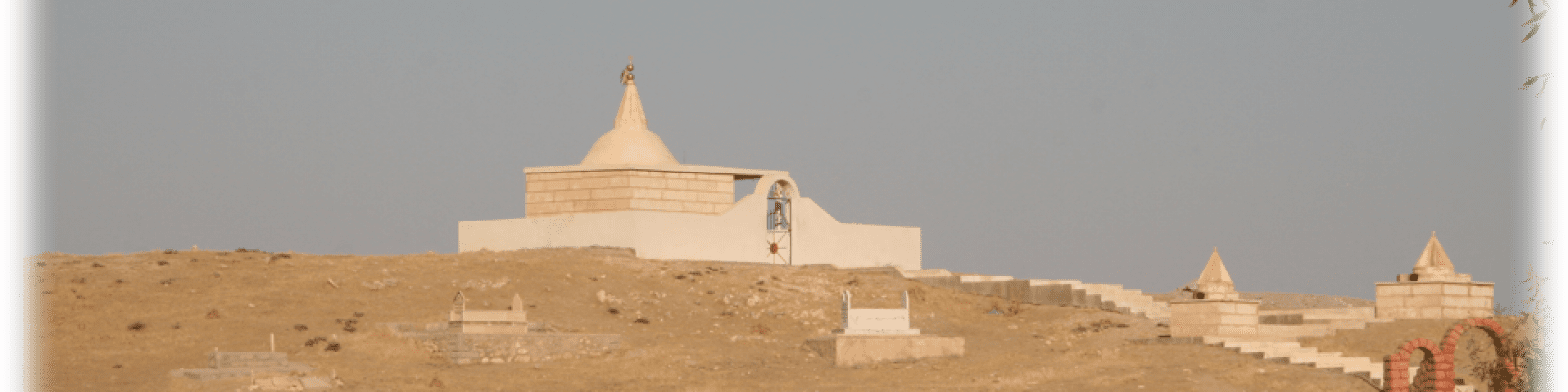 Lalesh, the holiest site in Yezidi Religion.